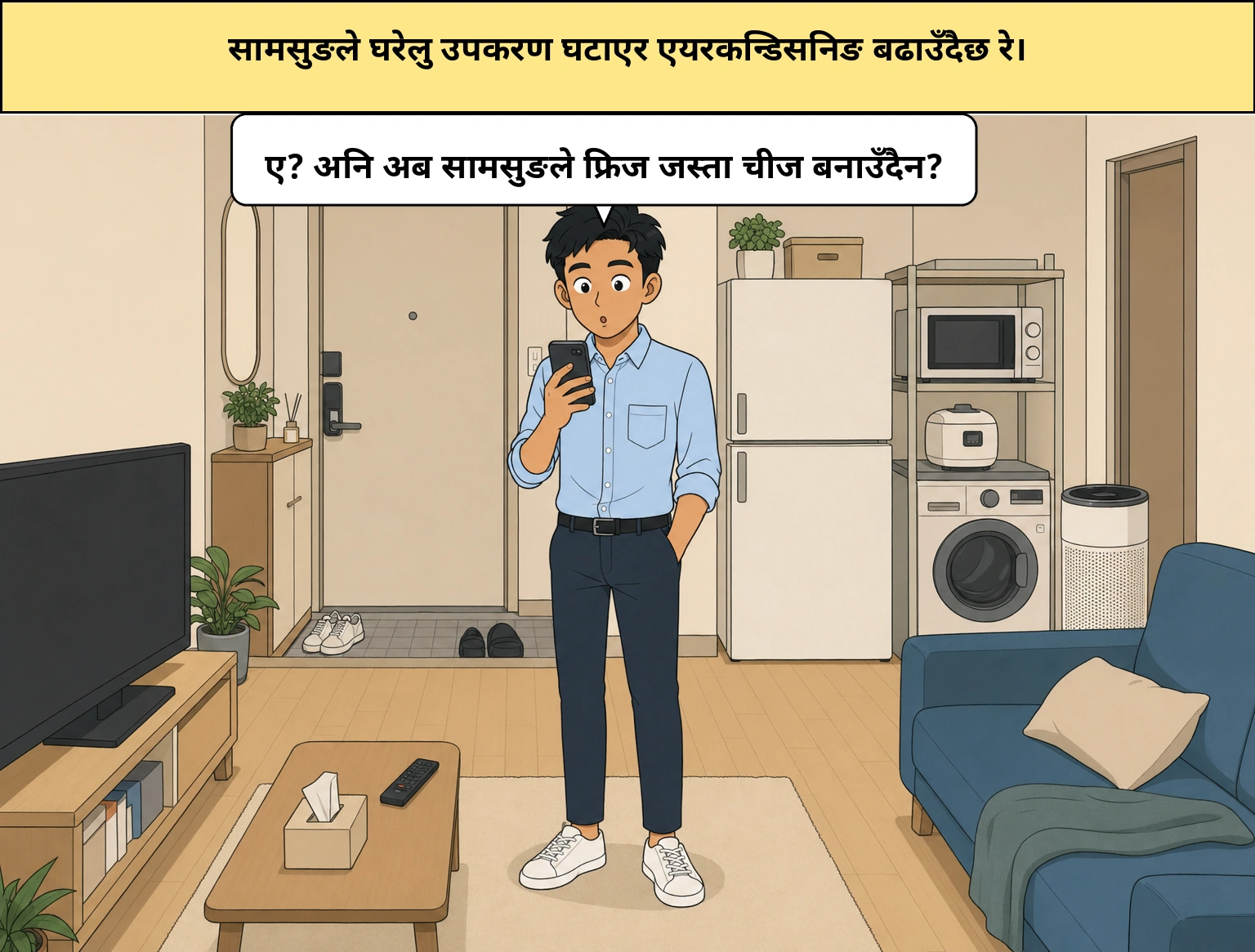 Samsung ले किन घरायसी उपकरण घटाएर वातानुकूलन बढाइरहेको छ
