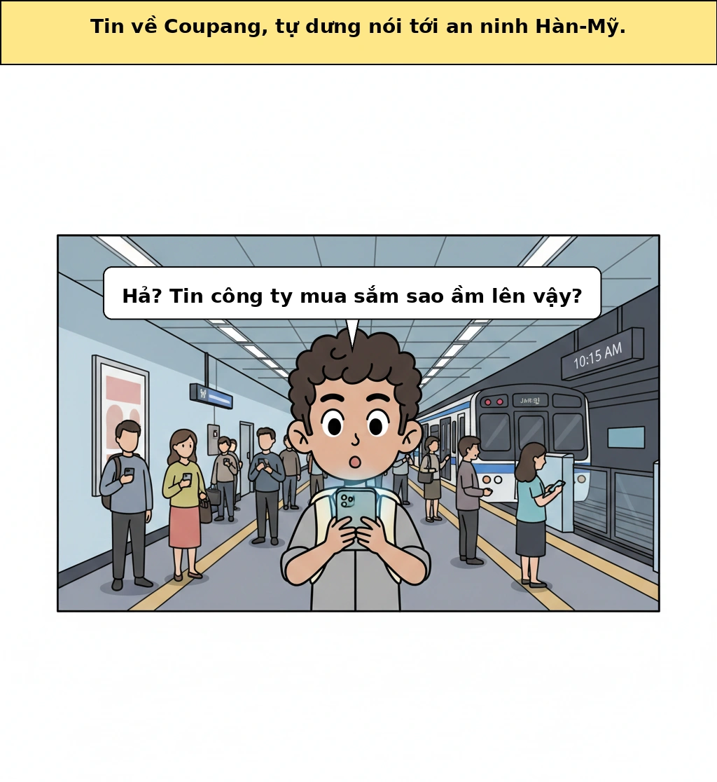 Vì sao vấn đề của Coupang lại thành tin an ninh, không phải tin pháp luật
