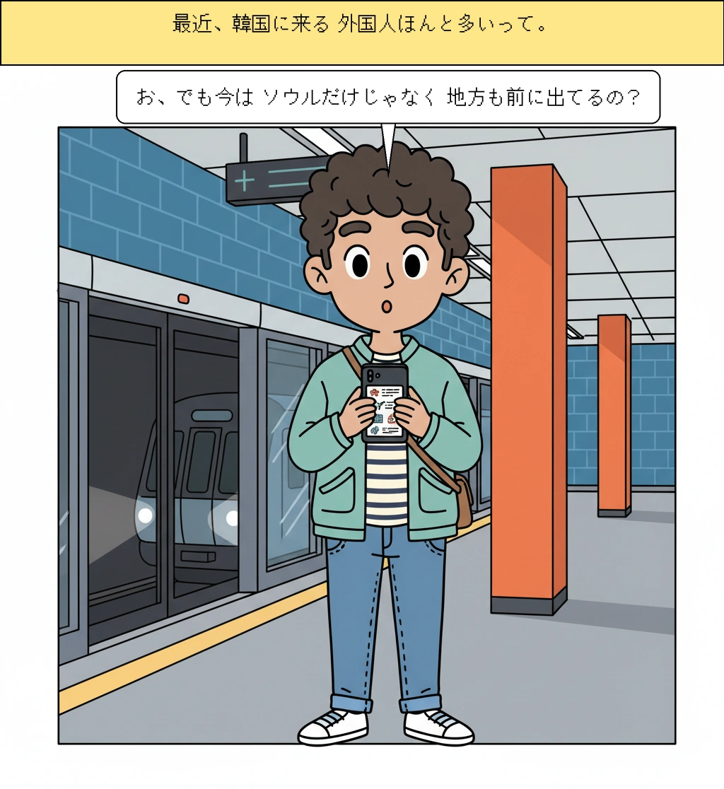 Kカルチャー観光、なぜ今はソウルではなく地域が前に出るのか