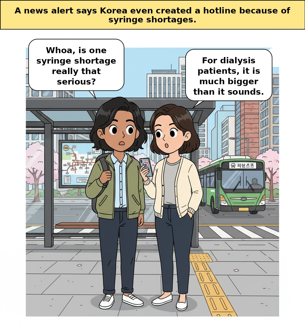 Dialysis syringe hotline, why go this far?