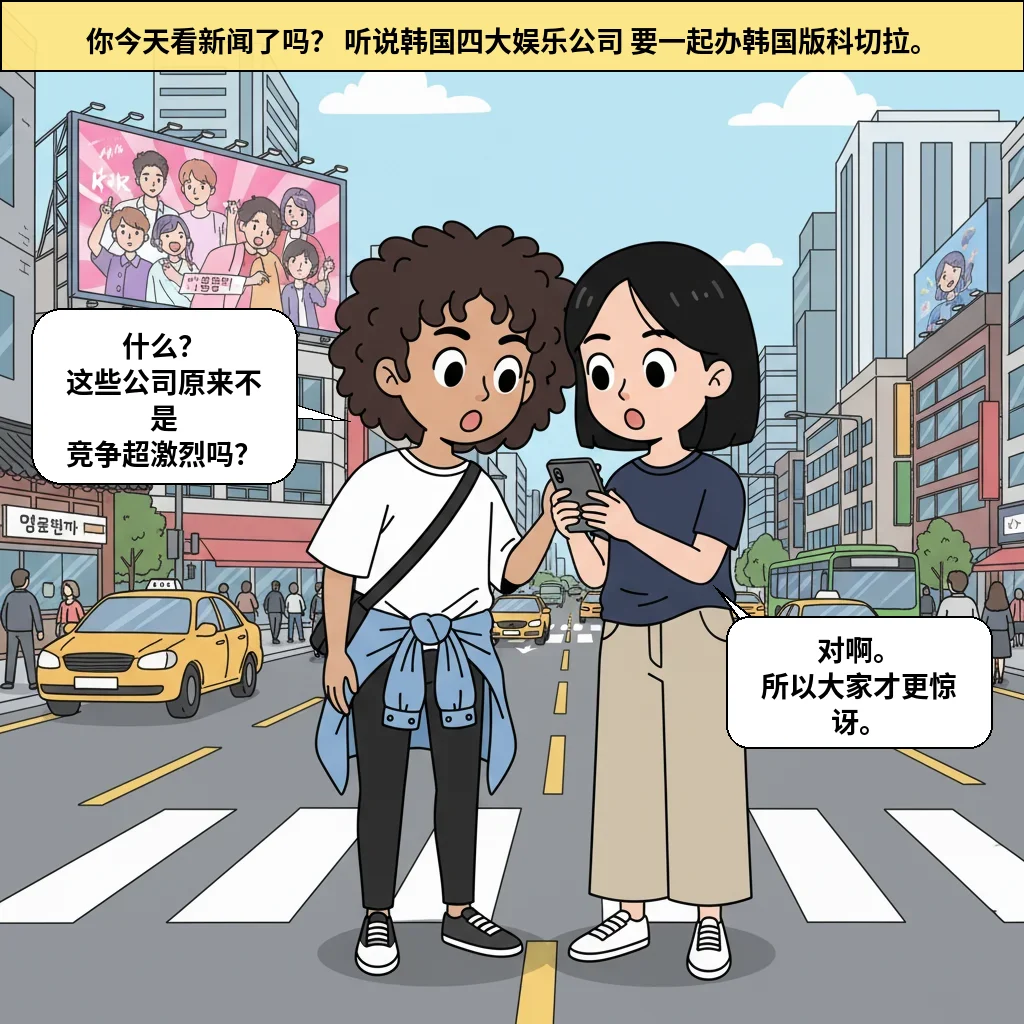 韩版科切拉，为什么现在K流行音乐四大公司要联手