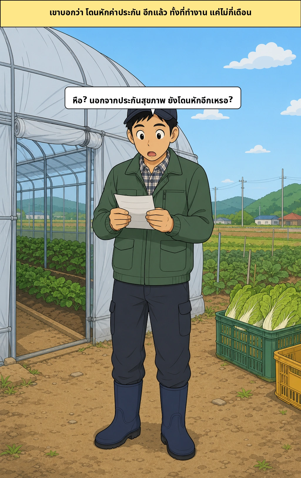 ทำงานไม่กี่เดือน แต่ต้องจ่ายประกันการดูแลด้วยเหรอ?!