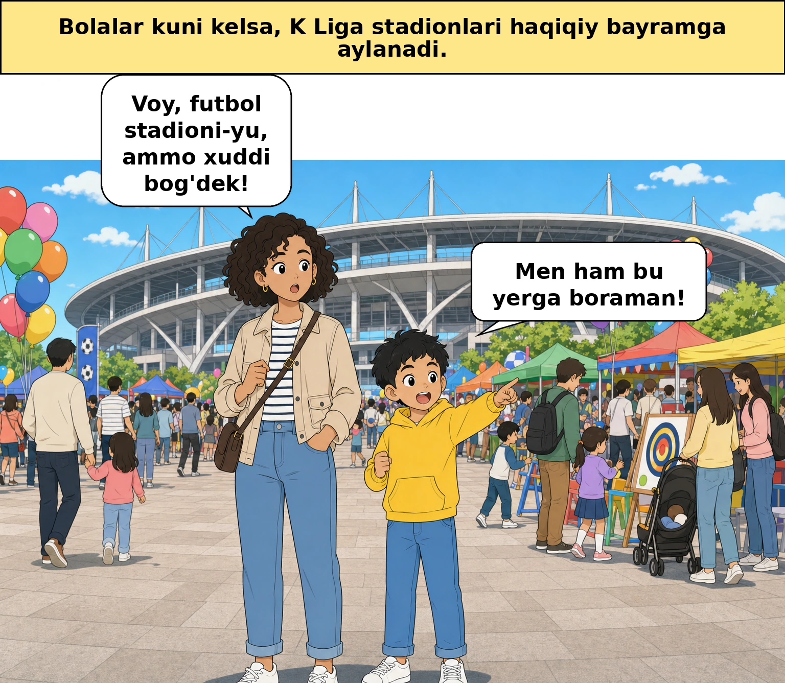 Bolalar kuni kelganda nega K liga bayramga aylanadi
