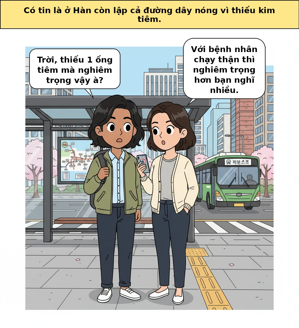 Đường dây nóng ống tiêm lọc máu, vì sao lại làm đến mức này?