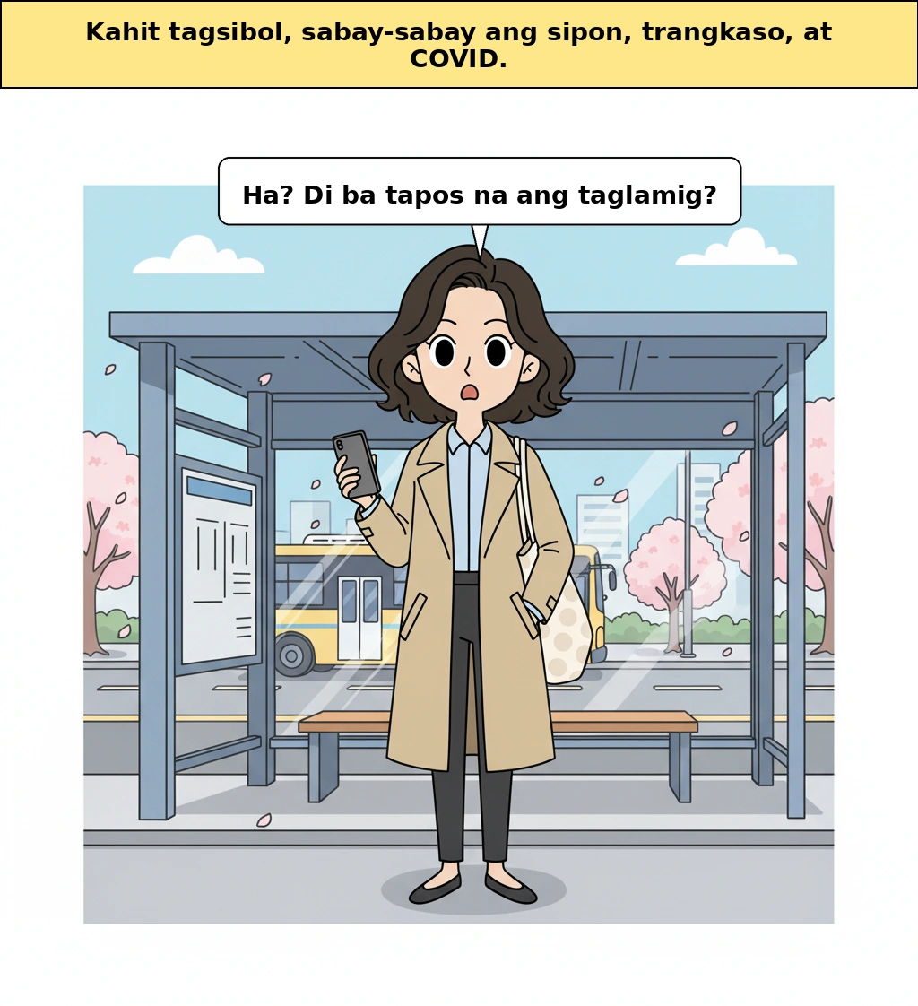 Bakit sabay-sabay umiikot ang sipon, trangkaso, at corona kahit tagsibol na? Ang totoong istruktura ng mga sakit sa paghinga tuwing palit-panahon sa Korea
