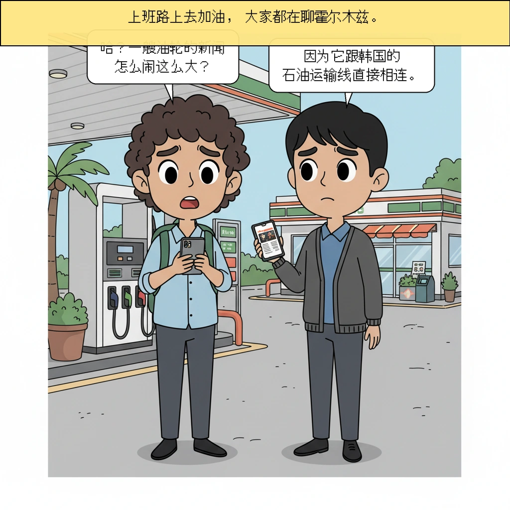 如果霍尔木兹海峡动荡，为什么连韩国加油站都会紧张