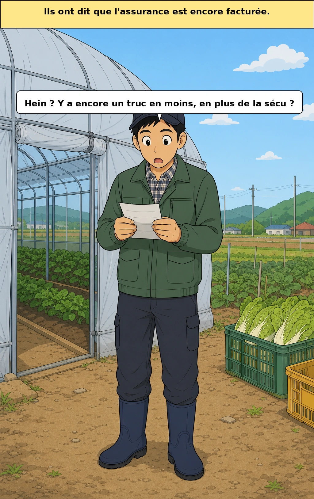 On travaille seulement quelques mois, mais on a aussi payé l’Assurance dépendance ?! 