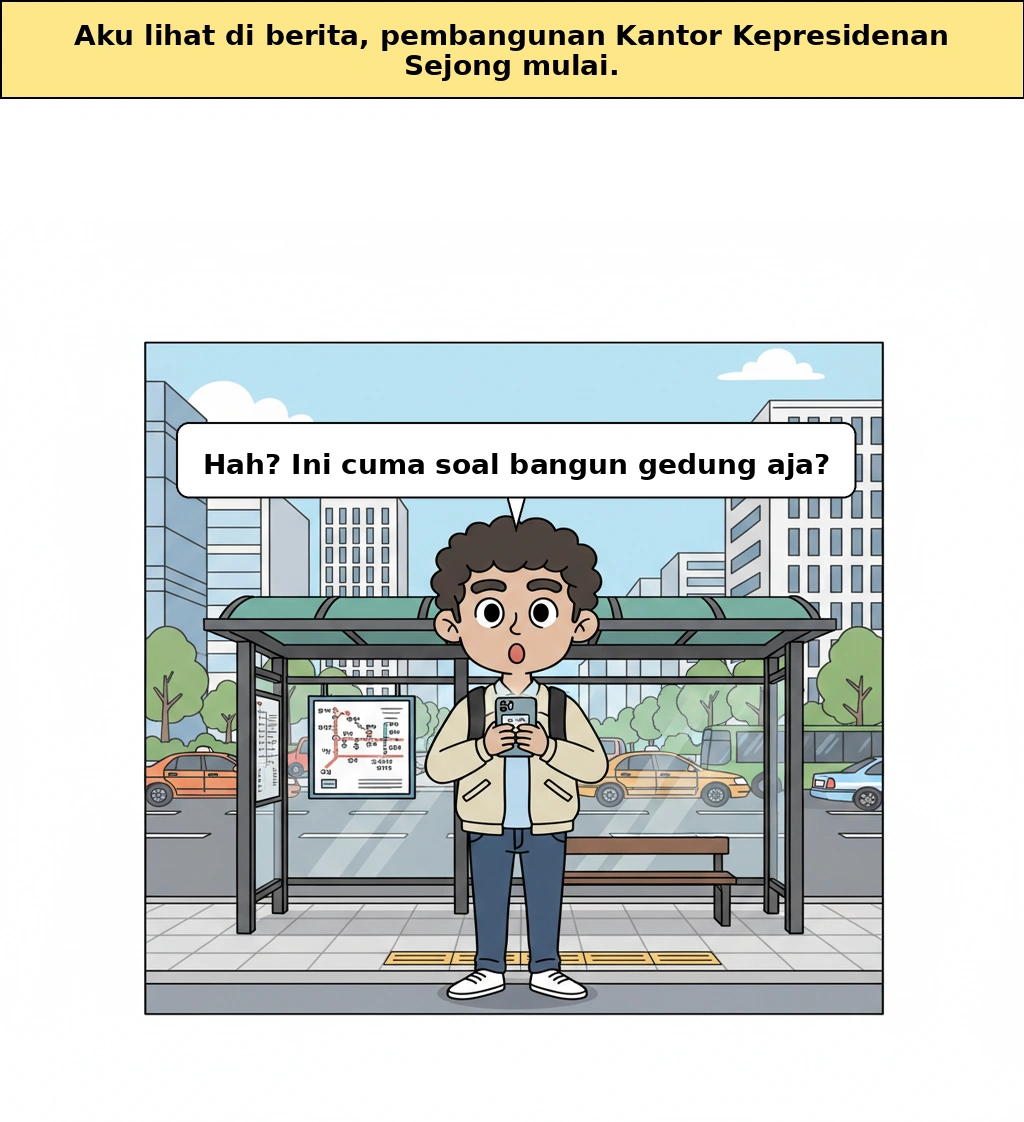 Kantor Presiden Sejong, kenapa peletakan batu pertama ini jadi cerita sebesar ini