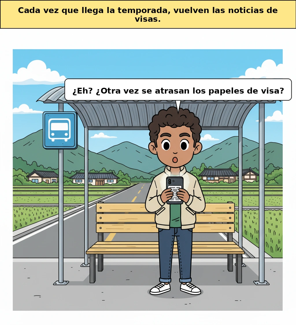¿Por qué vuelve a salir otra vez la noticia de visas en cada temporada agrícola? La razón por la que el campo de Corea llegó a depender de los trabajadores temporales estacionales