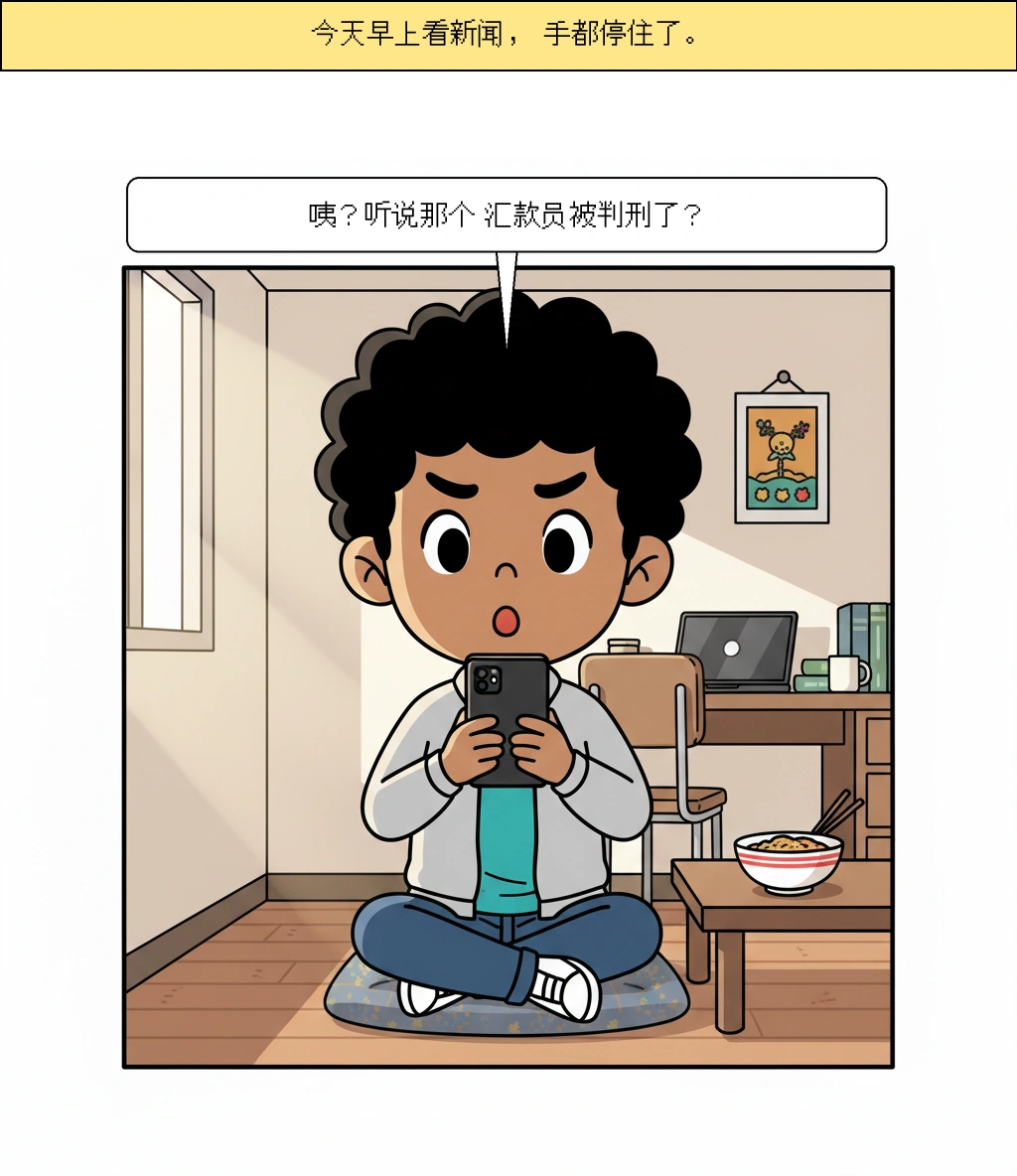 “哈德斯咖啡汇款跑腿被判监禁”这篇报道，要读到哪里才算看懂
