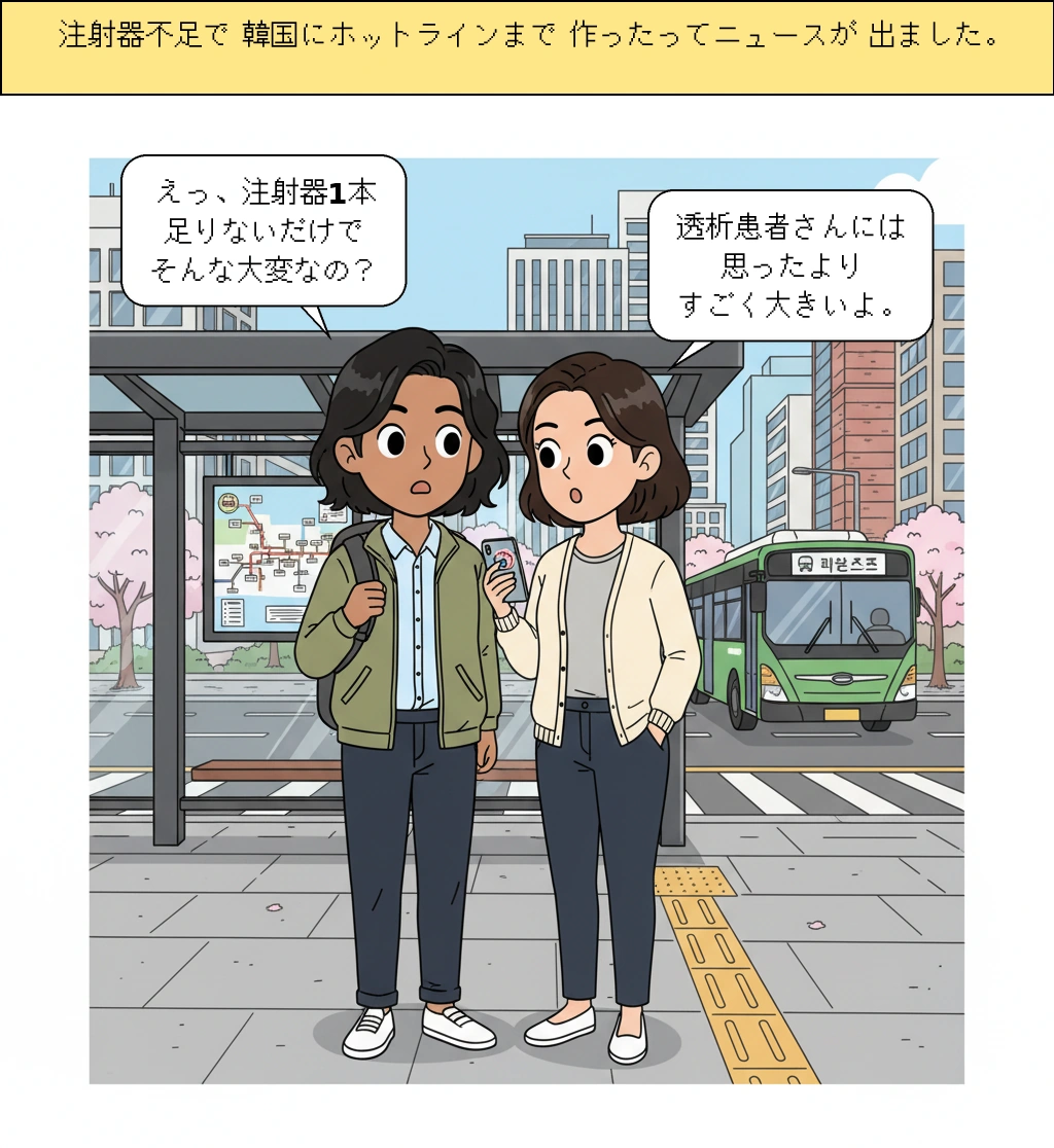 透析注射器ホットライン、どうしてここまでするの？
