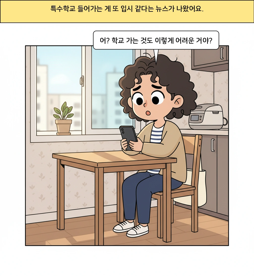 특수학교 입학이 왜 부모에게 '입시'처럼 느껴질까