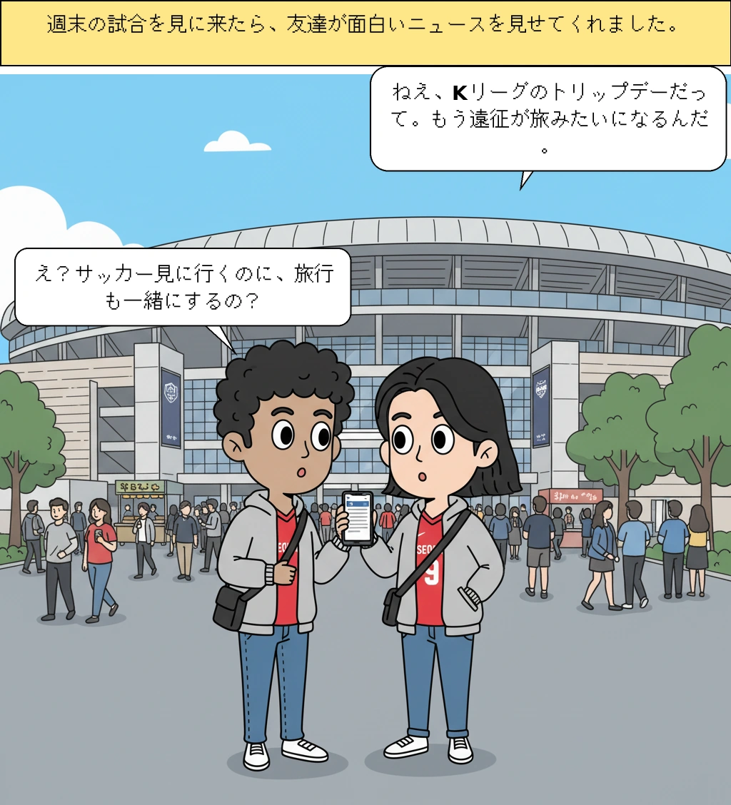 サッカー遠征はなぜ急に旅行になったのか