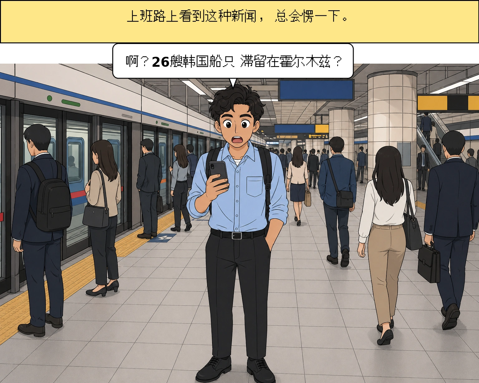 被困在霍尔木兹的韩国26艘船，这则新闻该怎么理解