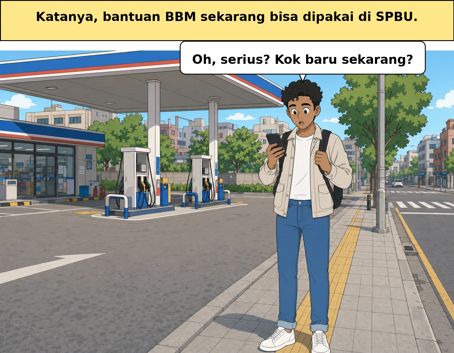 Dana bantuan dampak harga minyak tinggi, kenapa baru sekarang bisa dipakai di SPBU?