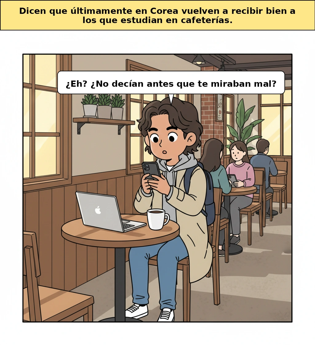 ¿Por qué las cafeterías empezaron otra vez a dar la bienvenida a quienes estudian en cafeterías?
