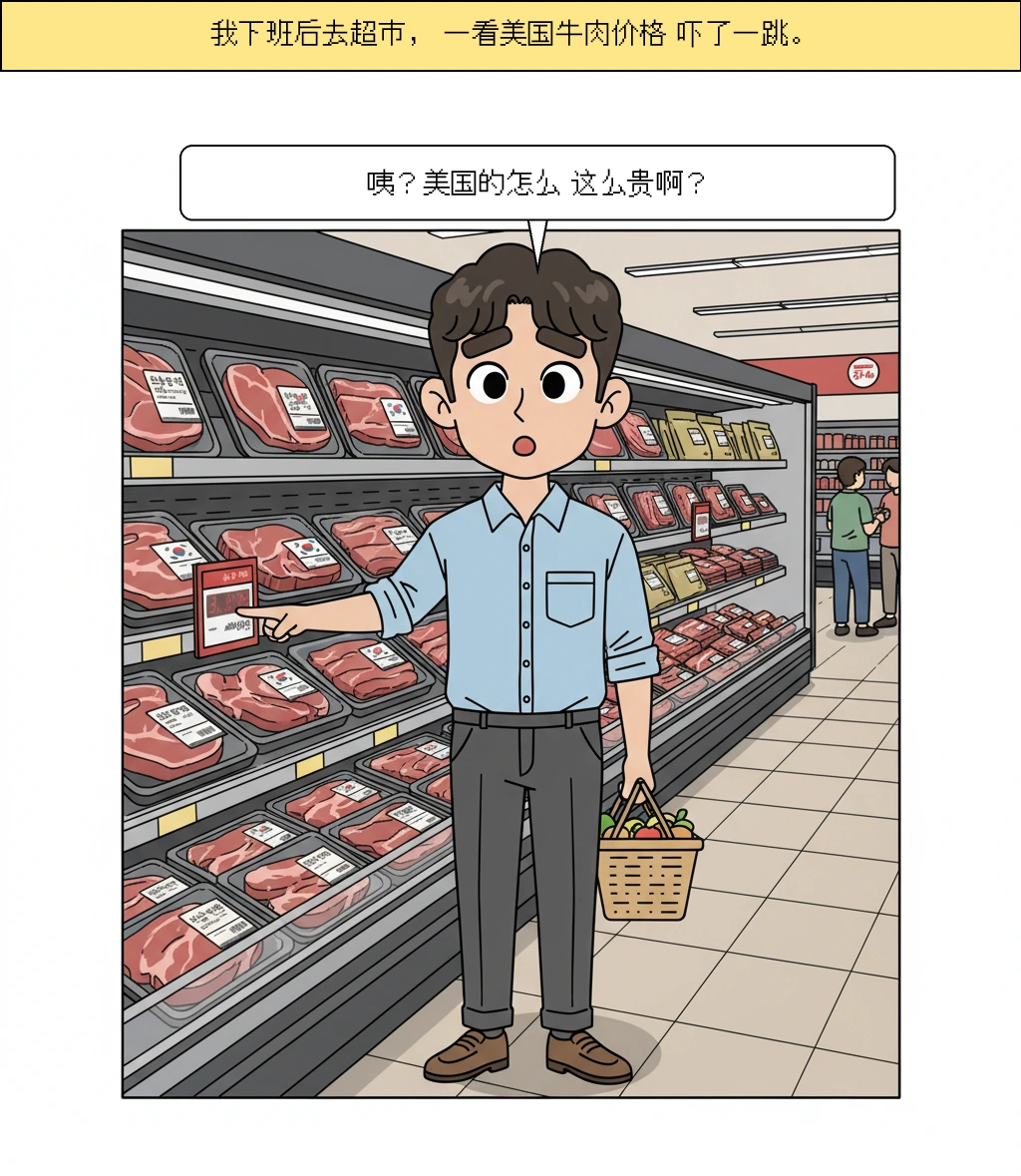 美国产牛肉，为什么突然感觉和韩牛一样贵了