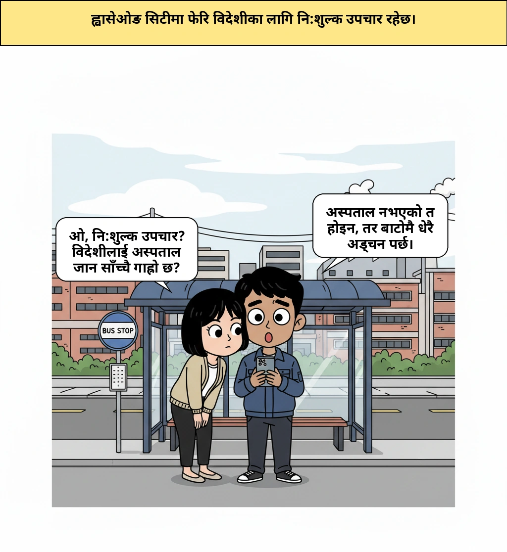 ह्वासोङ सहरले किन विदेशीलाई निःशुल्क उपचार गर्छ? अस्पतालभन्दा पहिले देखिने बाधाहरू