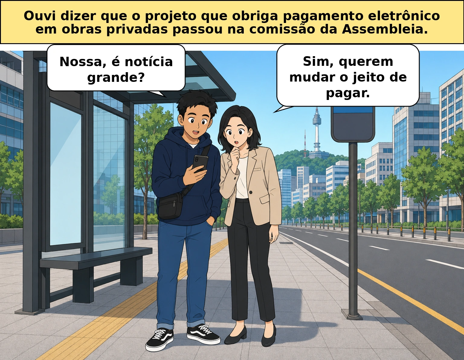 Obrigatoriedade do pagamento eletrônico em obras privadas, por que isso só chega agora?