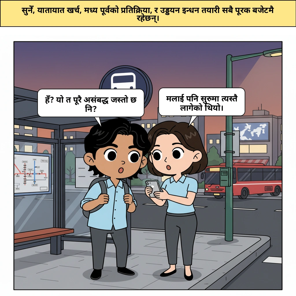 भूमि, पूर्वाधार तथा यातायात मन्त्रालयको अतिरिक्त बजेटमा किन यातायात खर्चदेखि विमान इन्धनसम्म एकैपटक हेरियो