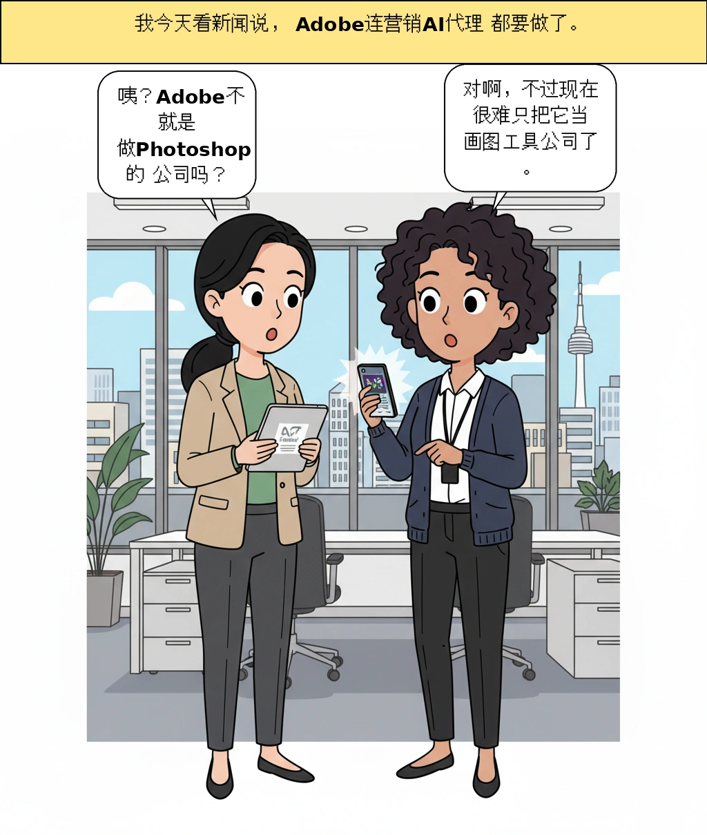 为什么做Photoshop的公司想成为营销AI总指挥