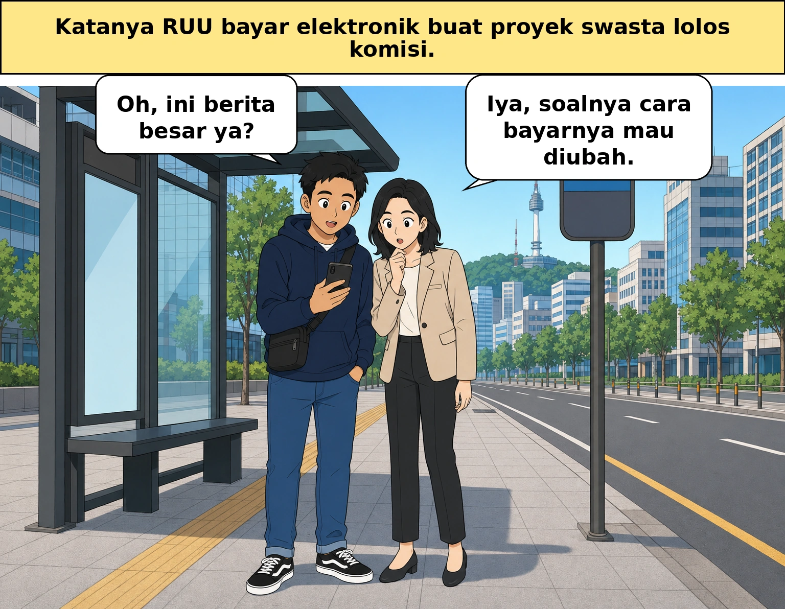 Kewajiban pembayaran elektronik di lokasi konstruksi swasta, kenapa baru datang sekarang