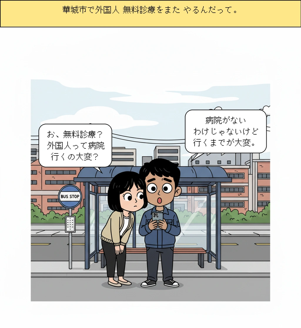 華城市はなぜ外国人無料診療をするのか？病院より先に見える壁たち