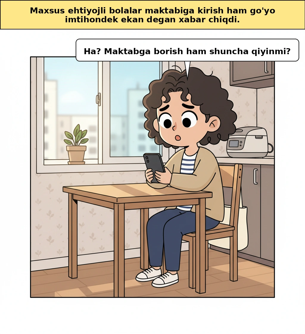 Nega maxsus maktabga kirish ota-onaga 'imtihon'ga o‘xshab tuyuladi