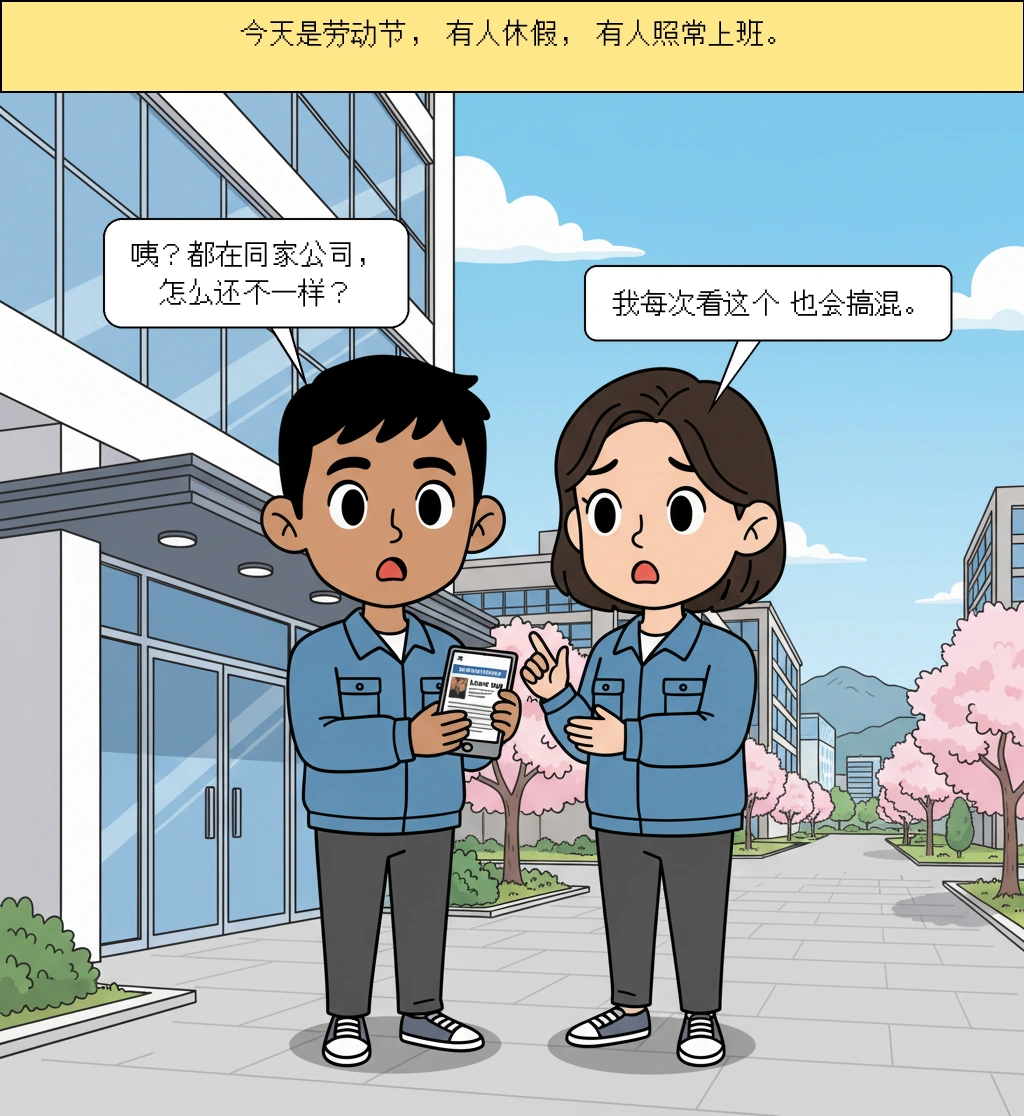 明明是劳动节，为什么有人休息，有人却不能休息
