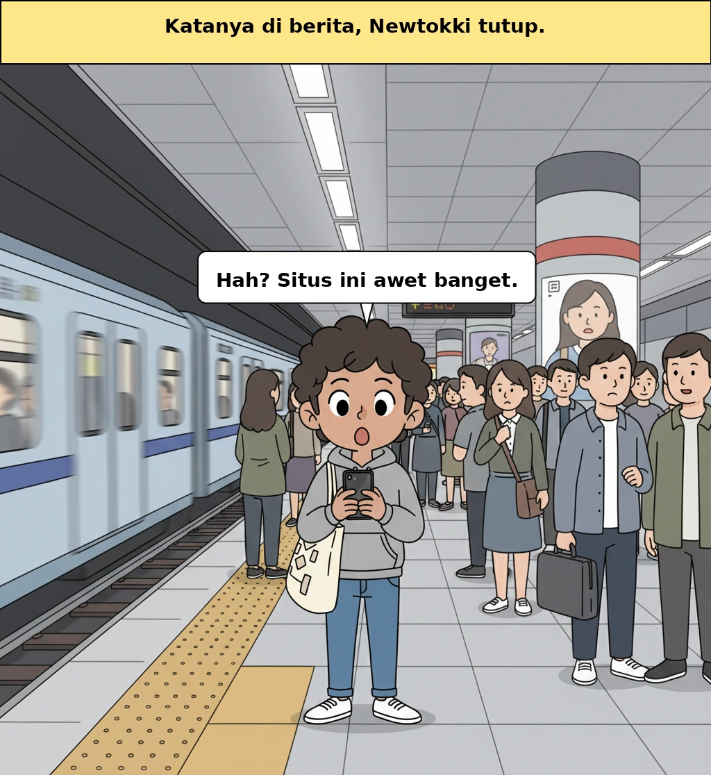 Mengapa Newtoki baru berhenti sekarang