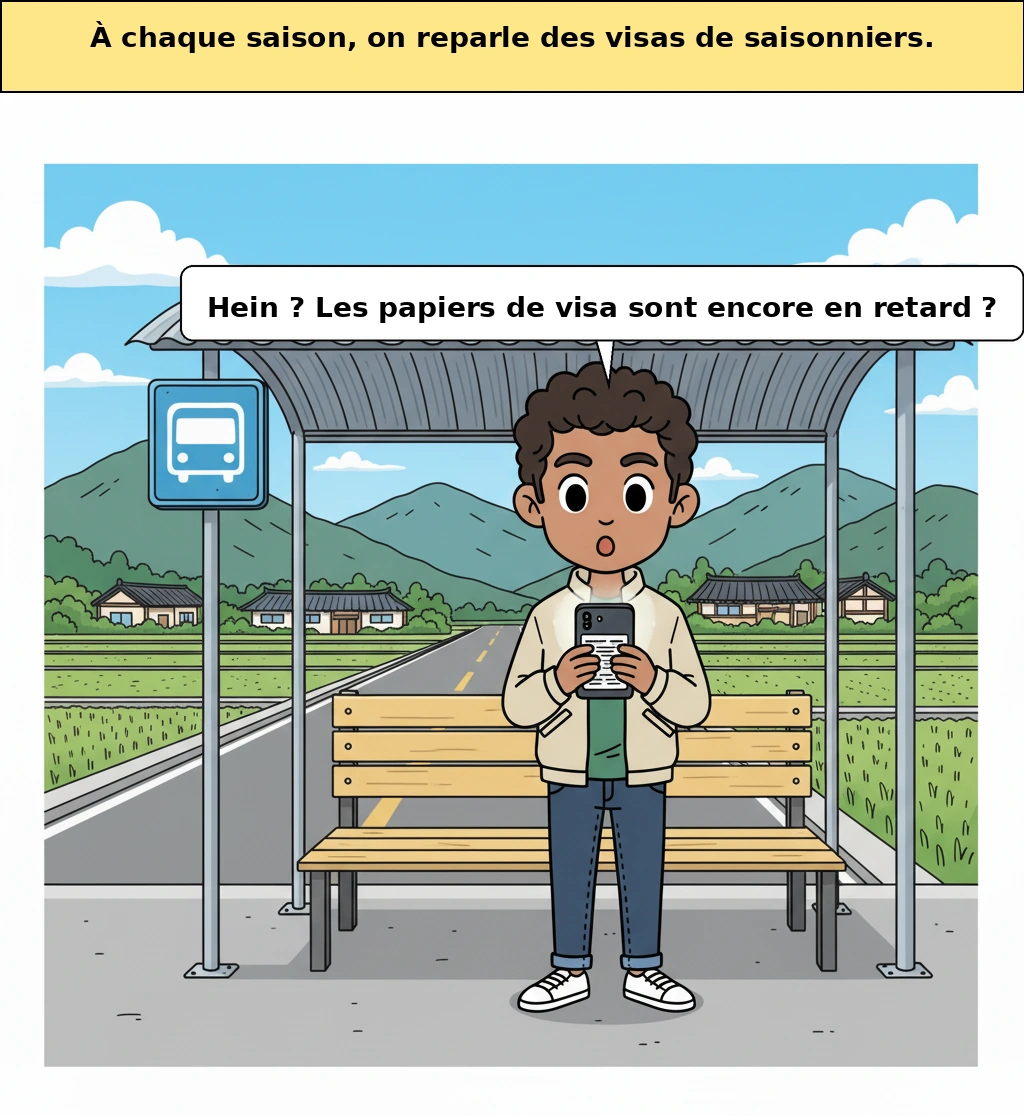 Pourquoi il y a encore des infos sur les visas à chaque saison agricole ? La raison pour laquelle les campagnes coréennes dépendent des travailleurs saisonniers
