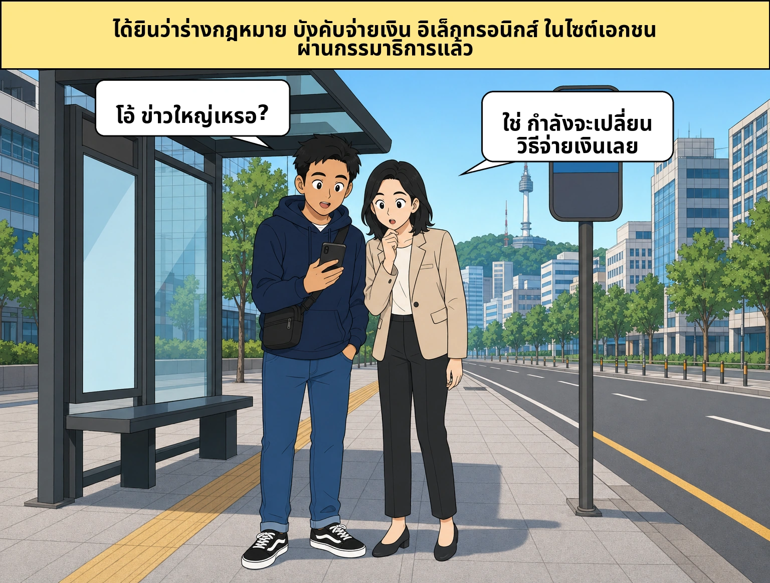 การบังคับใช้การจ่ายเงินแบบอิเล็กทรอนิกส์ในไซต์ก่อสร้างเอกชน ทำไมเพิ่งมาถึงตอนนี้นะ