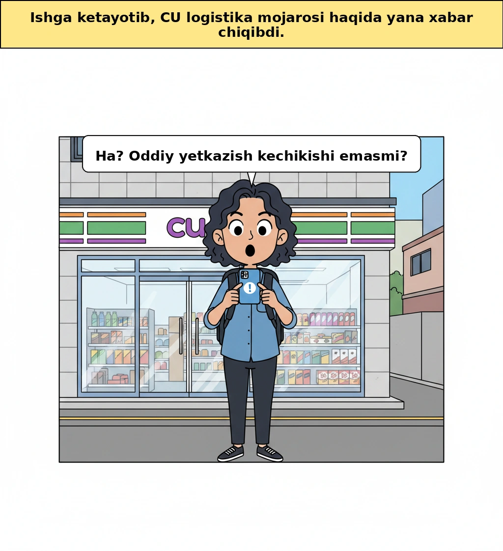 CU logistika mojarosi, nega bu faqat bir qator maqola bilan tugamaydi