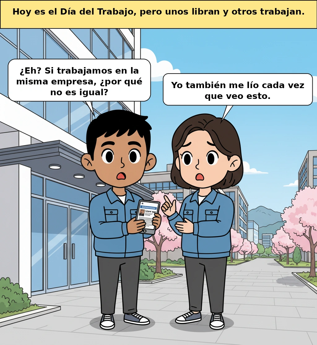 Es el Día del Trabajo, pero ¿por qué unas personas descansan y otras no?