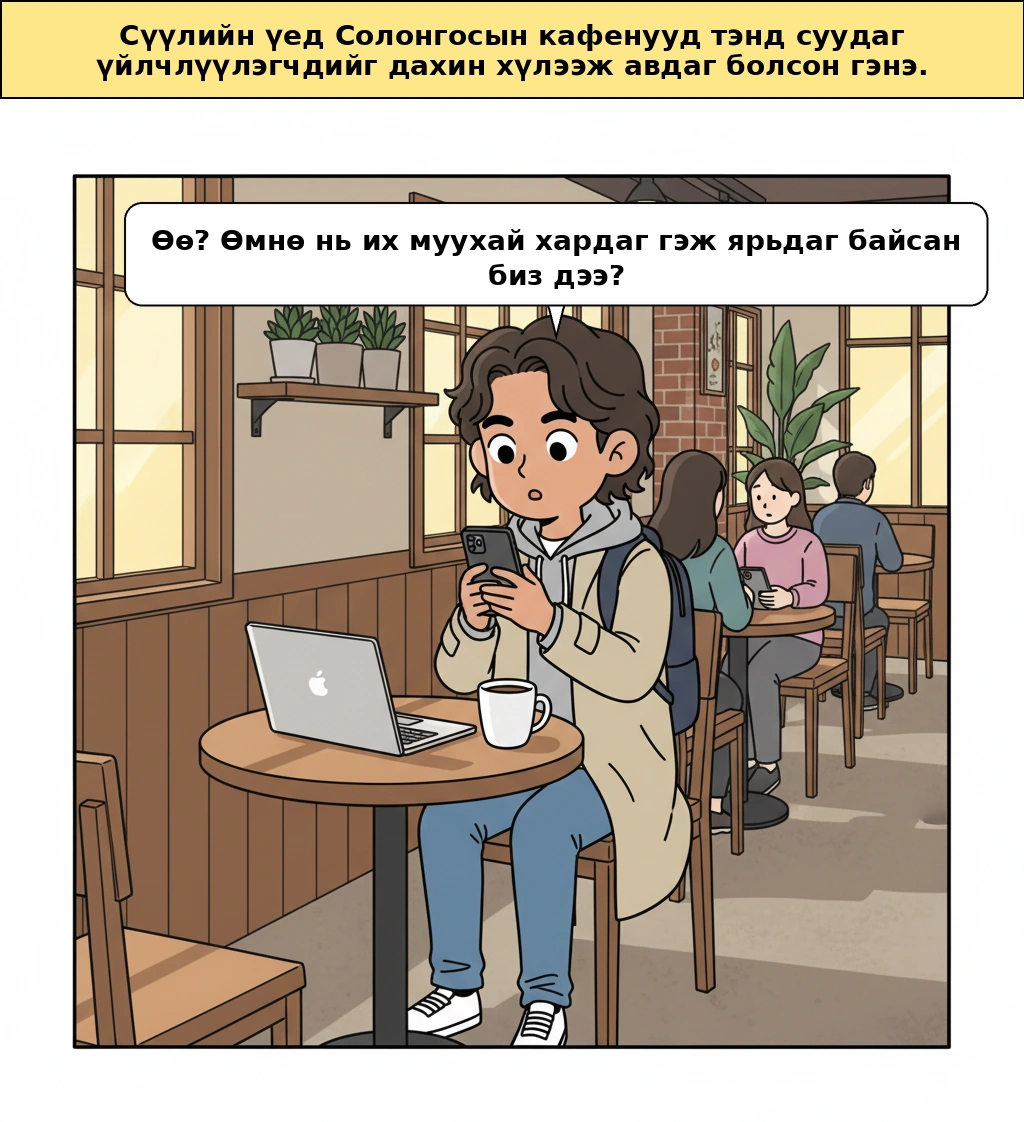 Кафе яагаад дахин кафед суугаа сурагч, ажиллагчдыг дуртайяа хүлээж авч эхэлсэн юм бол