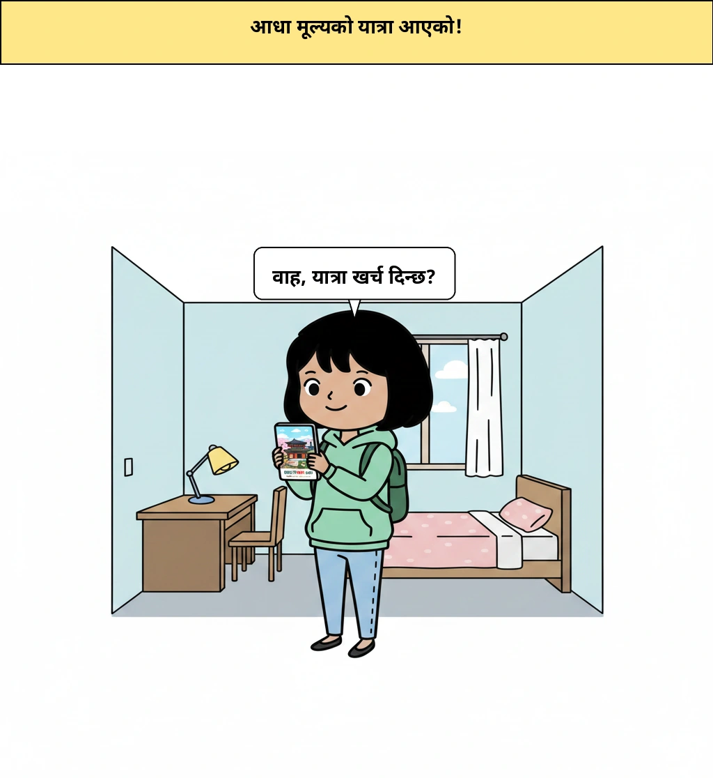 2026 आधा-भाडा यात्रा आवेदन गर्ने तरिका: विदेशीले पनि फिर्ता पाउन सक्छन्?