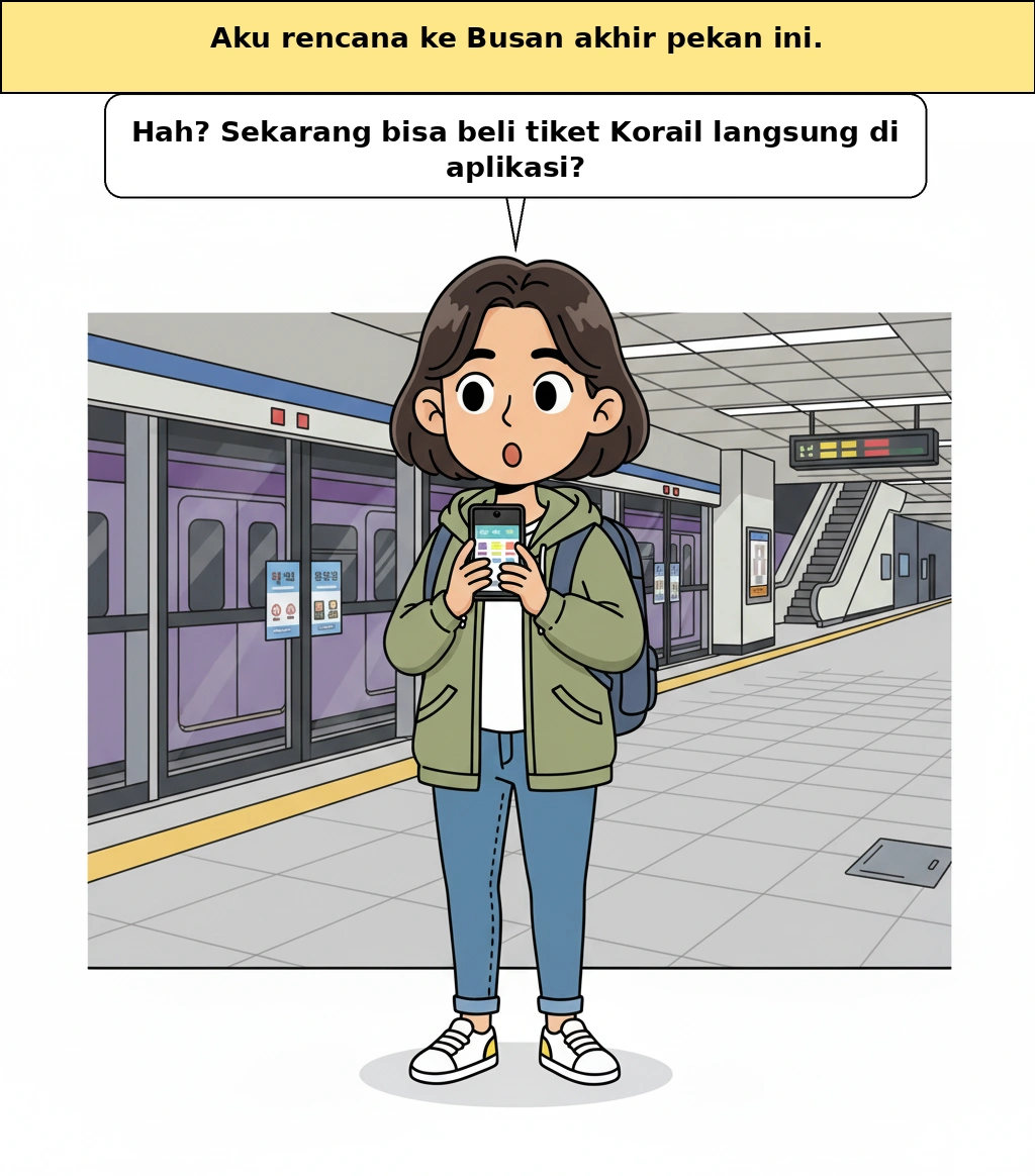 Kenapa baru sekarang beli tiket kereta di Korea jadi lebih mudah untuk orang asing