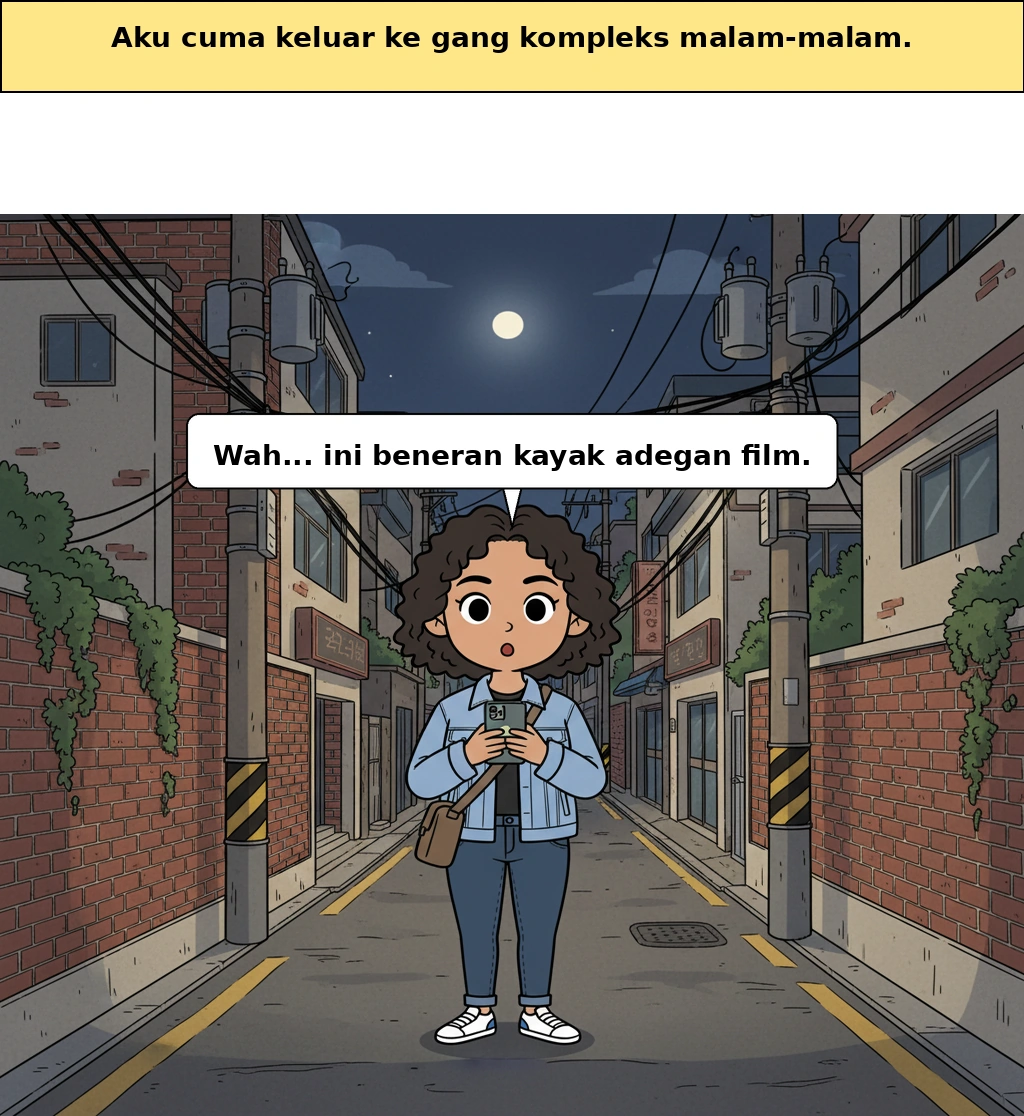 Mengapa orang asing jatuh hati pada gang malam biasa di Korea