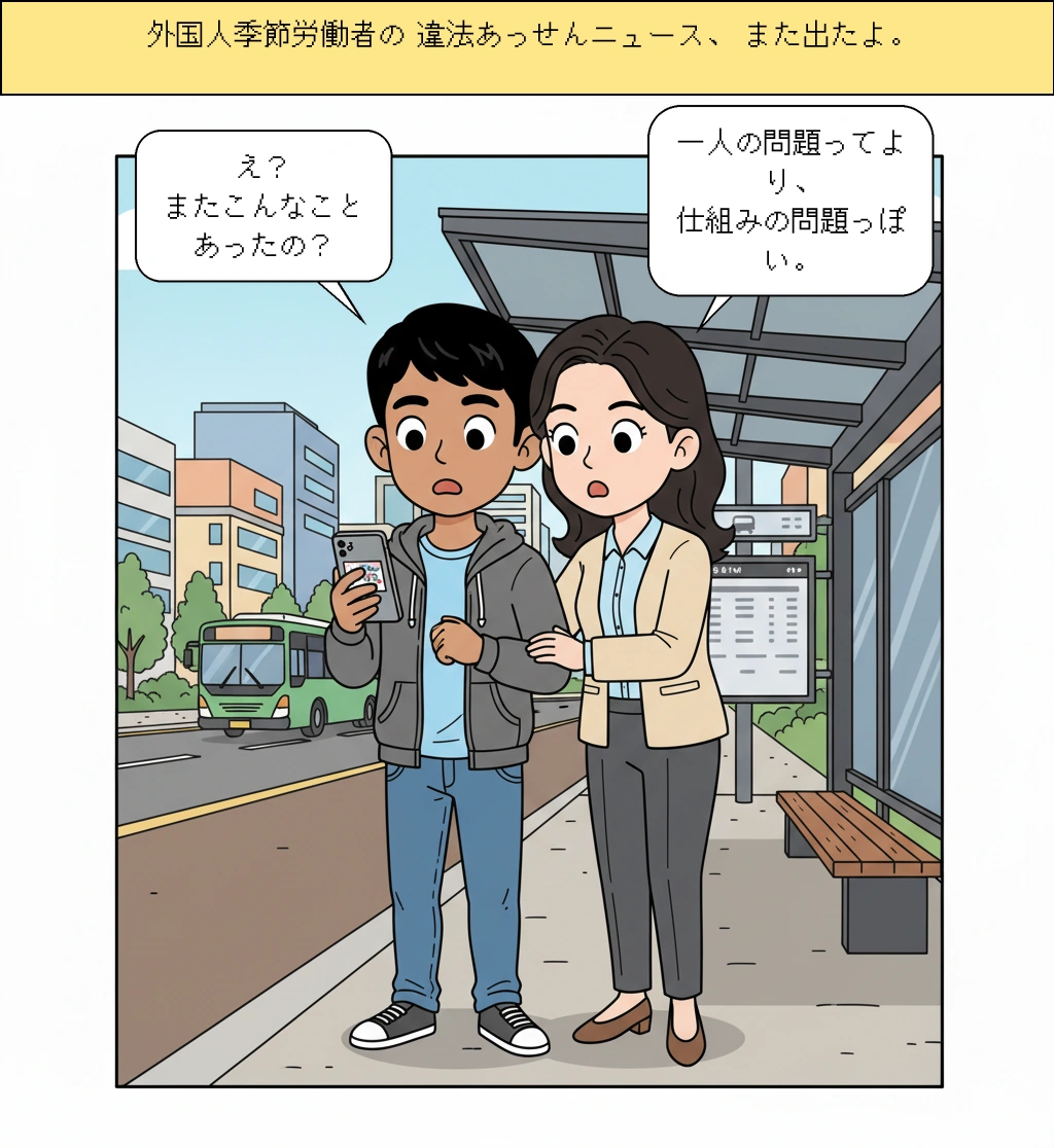 外国人季節労働者への違法あっせん、なぜ何度もくり返されるのか