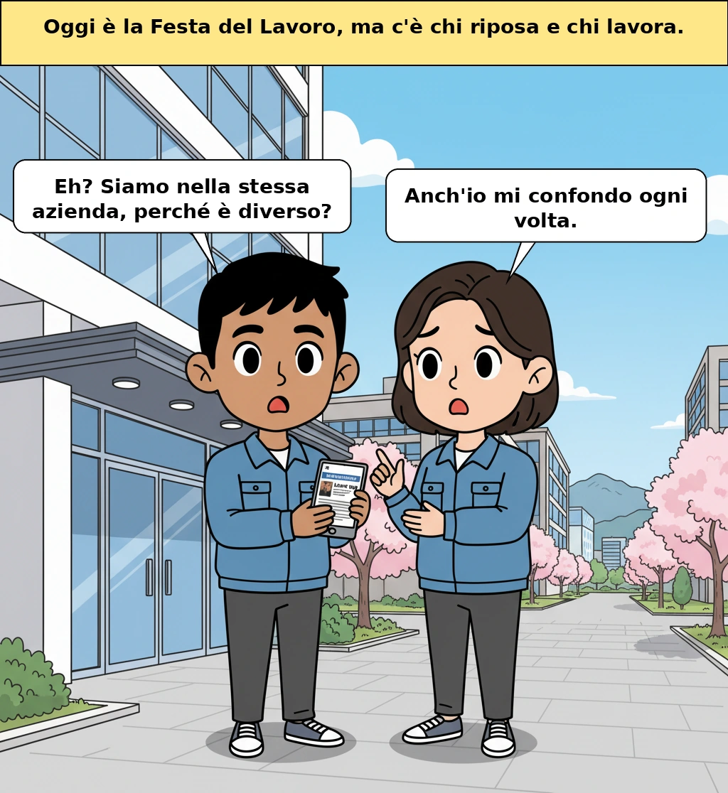 È la Festa del Lavoro, ma perché qualcuno riposa e qualcuno no?