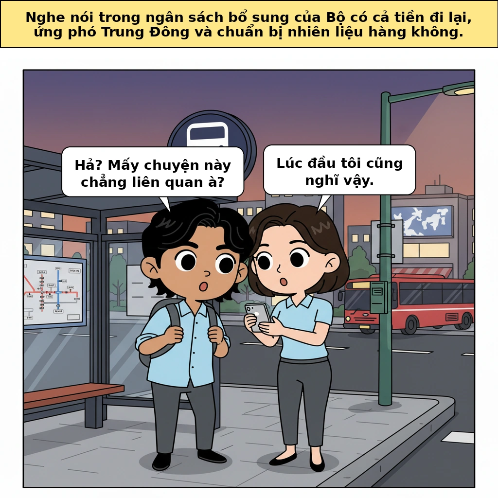 Vì sao ngân sách bổ sung của Bộ Đất đai, Hạ tầng và Giao thông lại xử lý cùng lúc từ phí đi lại đến nhiên liệu hàng không