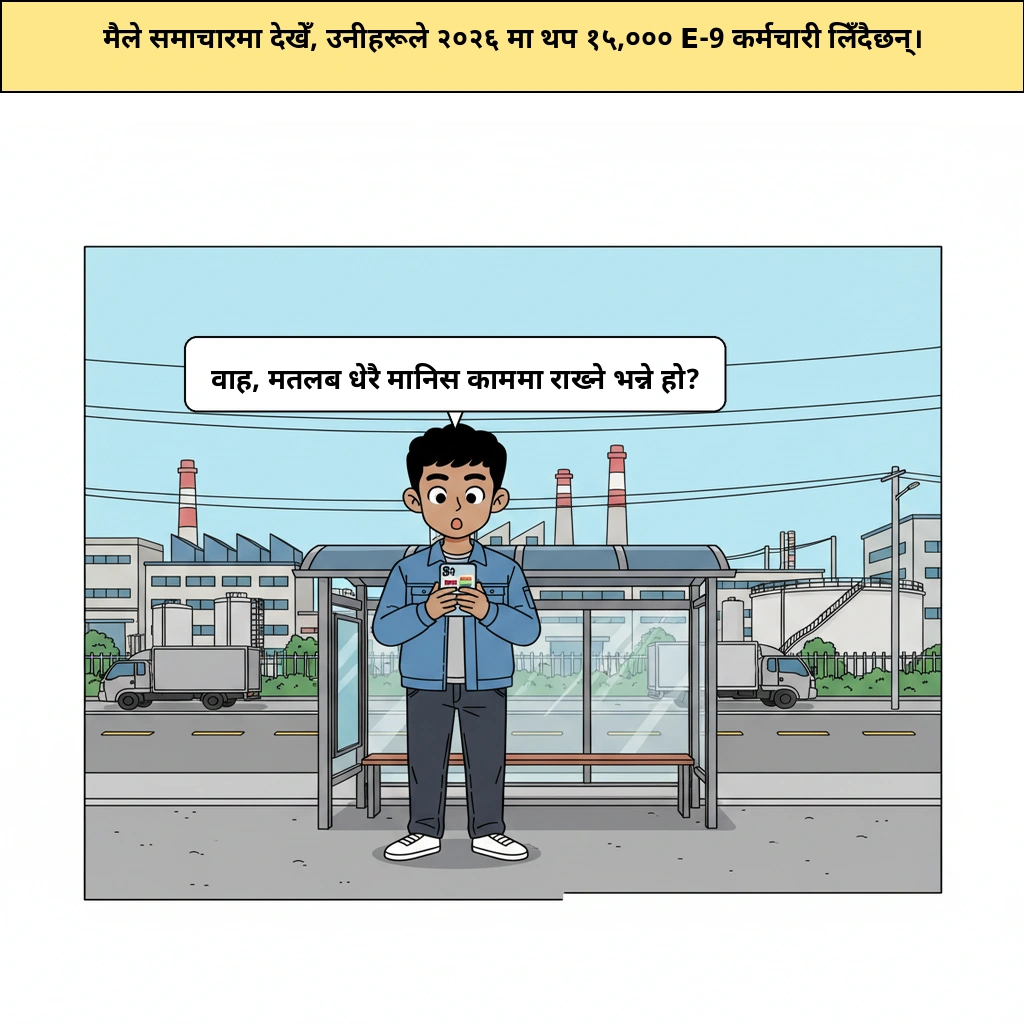 दक्षिण कोरिया १५,००० विदेशी कामदार थप लिनेछ।