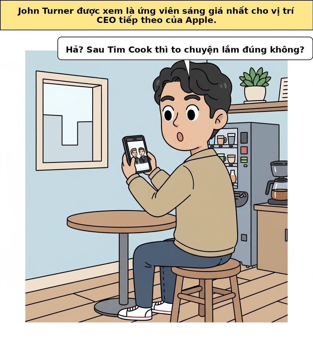 Thời đại tiếp theo của Apple, vì sao lại là John Ternus