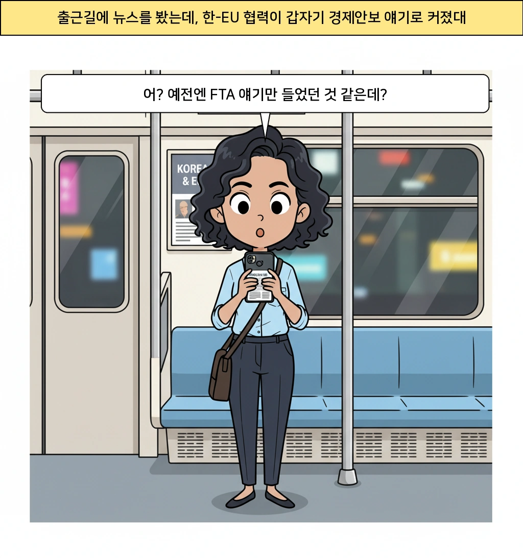 한-EU 협력이 왜 갑자기 경제안보 이야기로 커졌을까