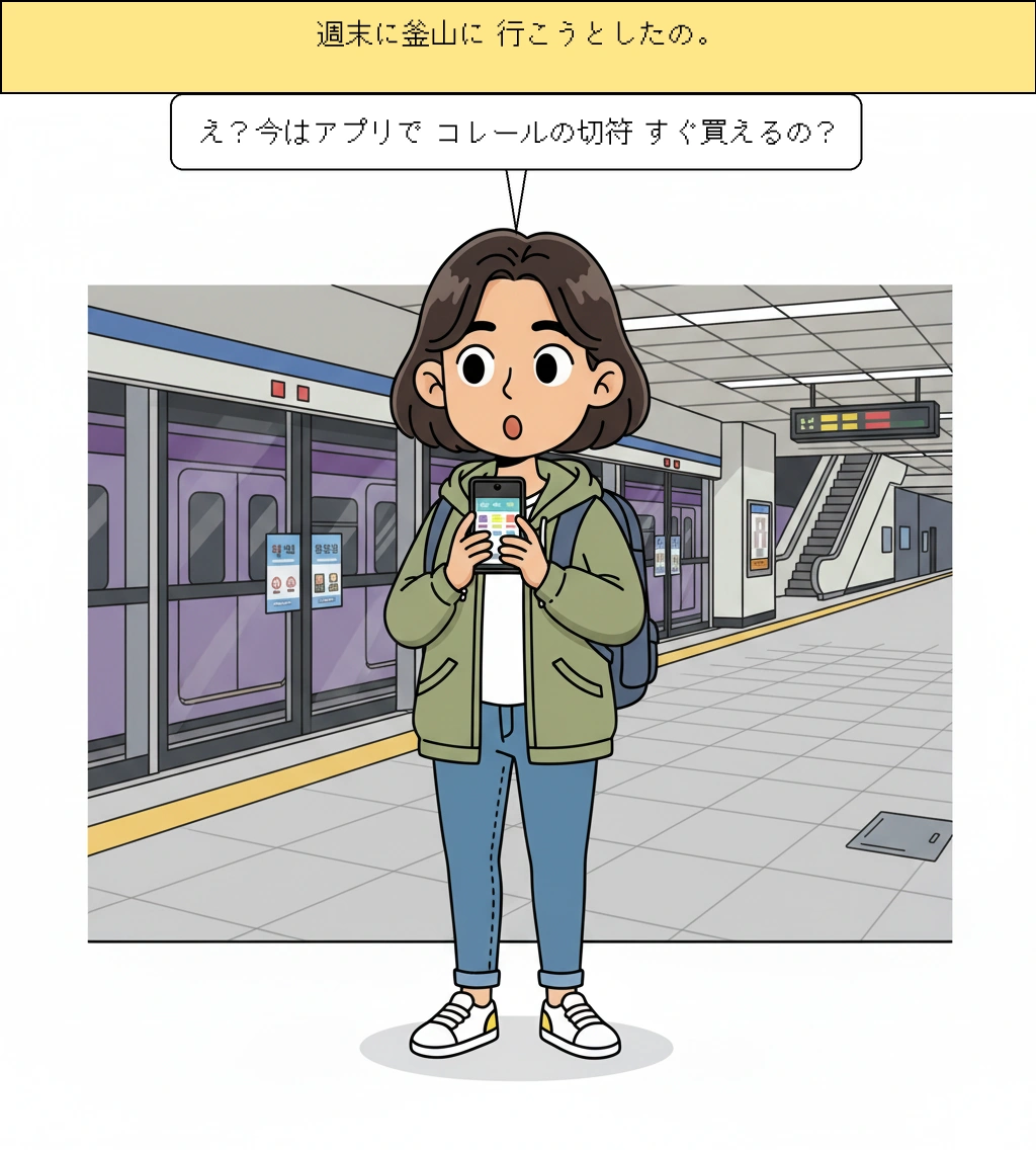 外国人が韓国の列車きっぷを買うのが、なぜ今やっと簡単になったのかな