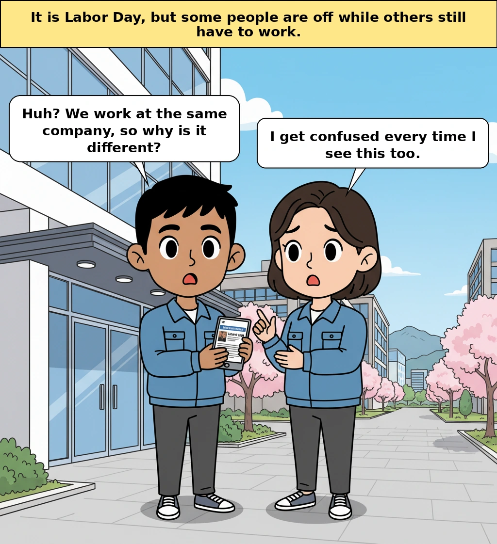 It is Labor Day, so why can some people rest and others cannot?