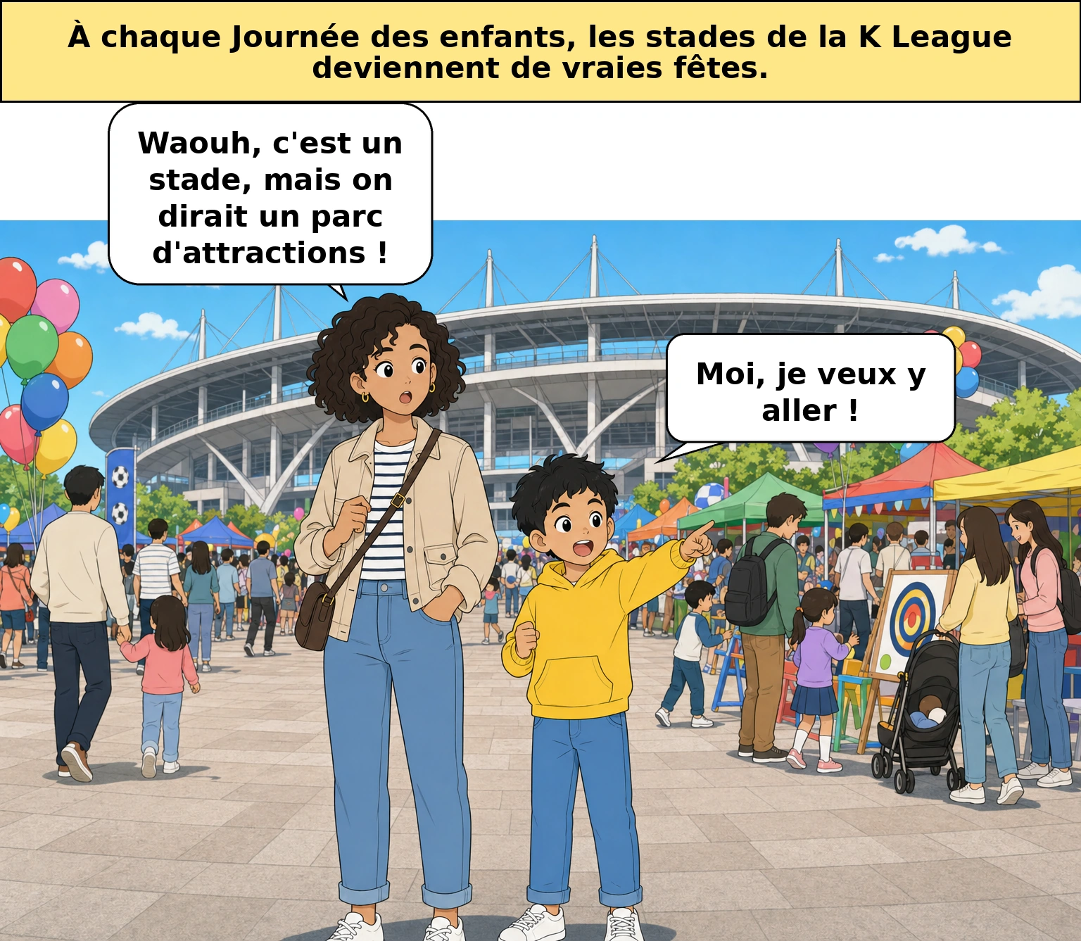 Pourquoi la K League devient une fête à chaque Journée des enfants