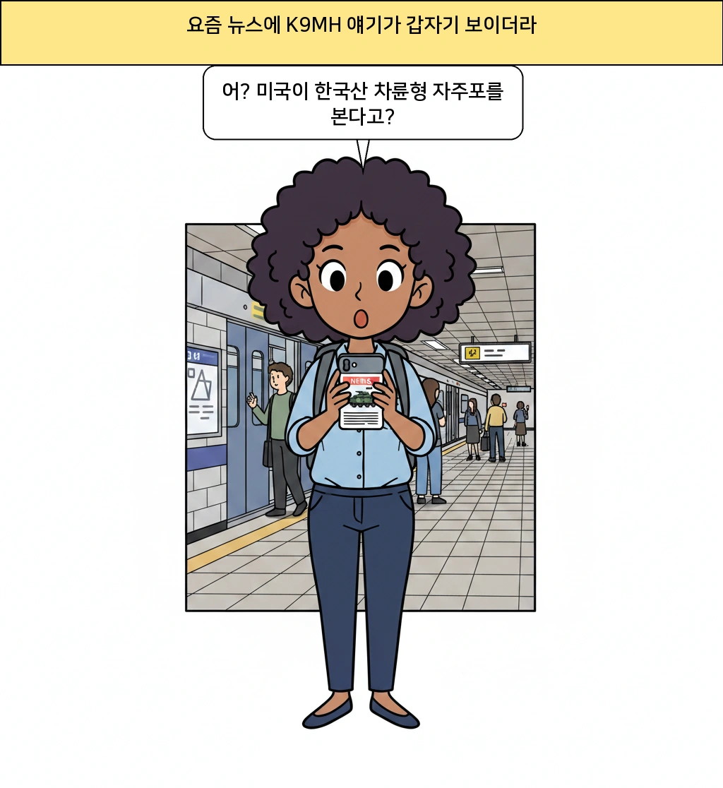 미국이 왜 한국산 차륜형 자주포를 보나