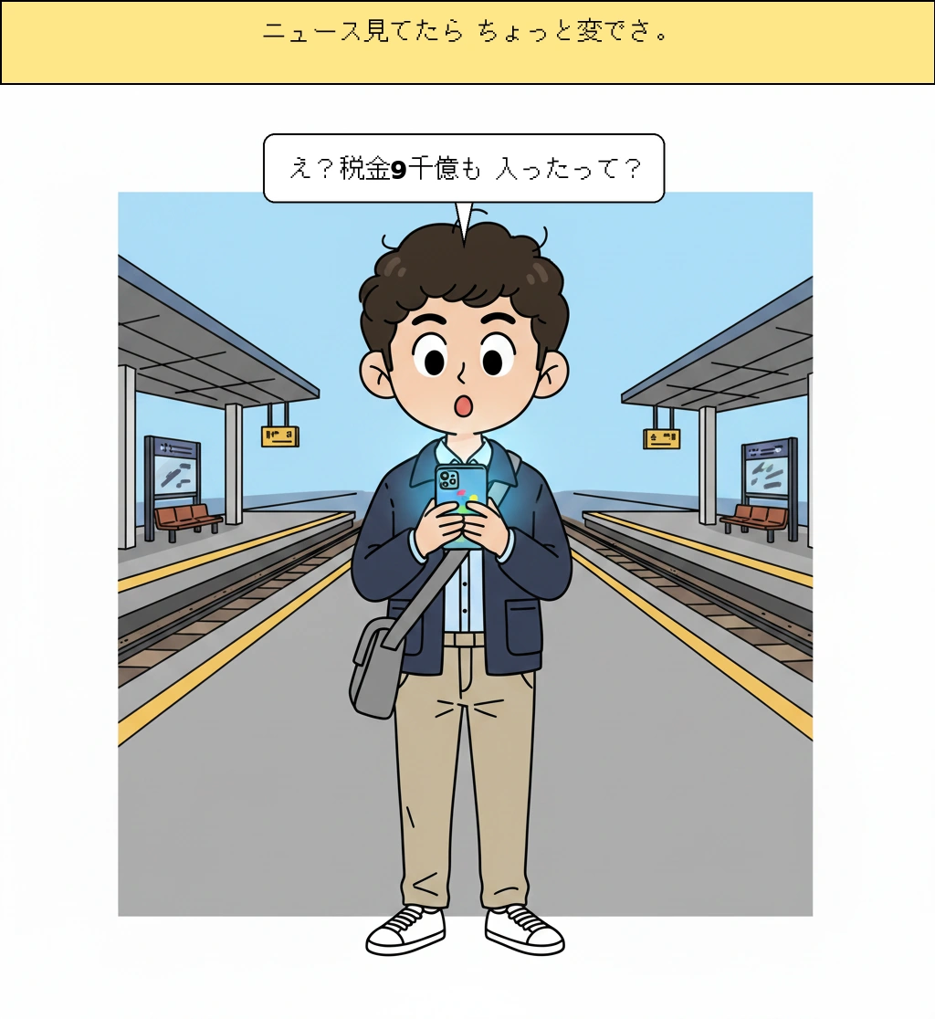 税金 900億 KRW が入ったのに、なぜ列車はないのか