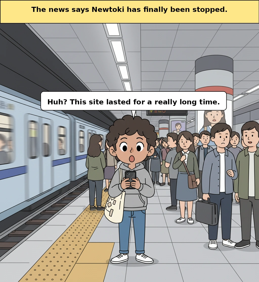 Why did Newtoki stop only now?